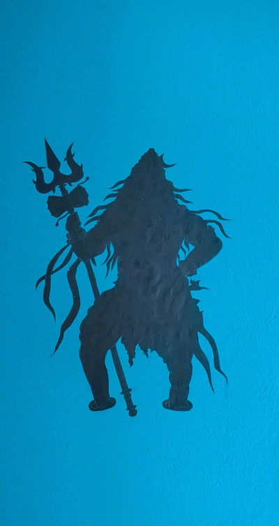 Mahadev Art art artistatwork artisticexpression artlover blackchartpaperart creativecutout divinevibes diydecor handmadeart handmadecrafts lordshiva mahadev paperart shivaart wallart