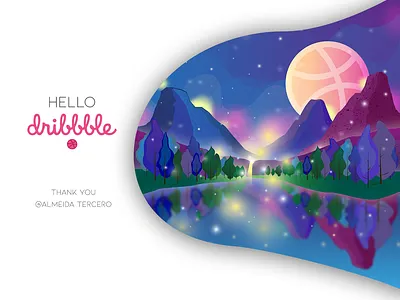 My first shot illustration photoshop ui vector visual design