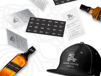 Drink Driver - Brand branding design indentity logo visual identity