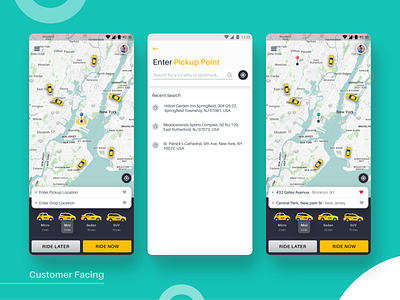 Taxi App app cab booking design landing page mobile app taxi app taxi driver ui ui ux ui ux design ux