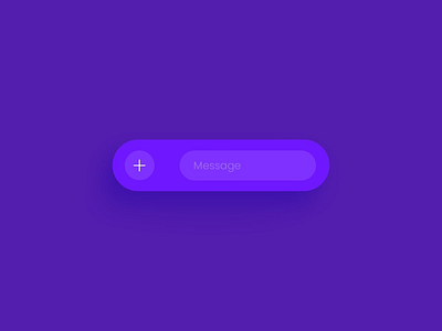 Purple reign ui ux interface purple message