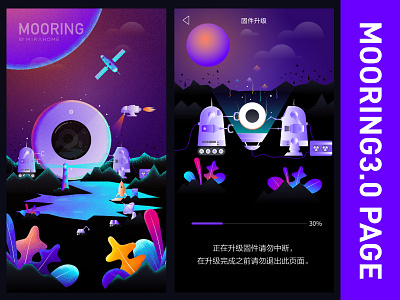 MOORING3.0 PAGE 3 graphic illustration ui
