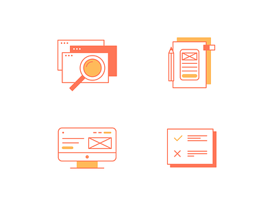 My way design icon icons icons set illustration ui vector