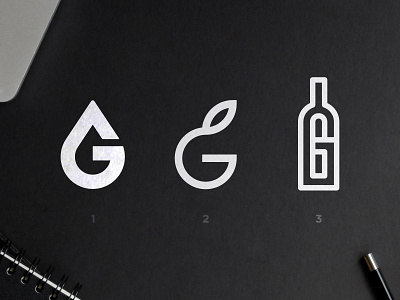 12 Groves - Logo Concepts black white bottle mark brand identity branding g letter geometric font hidden meaning identity designer leaf symbol lettermark logomark logotype designer monogram design multiple choice negative space negative space logo oil drop olive logomark smart mark typography