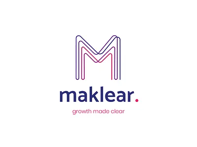 Maklear app branding design icon identity ios lettering logo typography vector website
