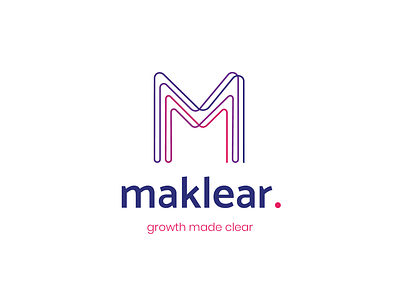 Maklear app branding design icon identity ios lettering logo typography vector website
