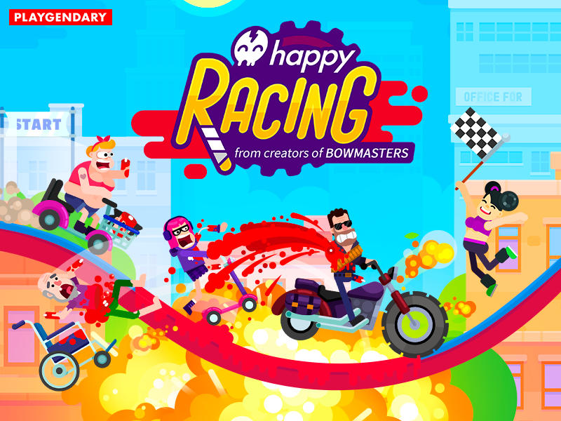 Happy Racing by Playgendary on Dribbble