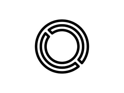 O a glyph a day continuous line design glyph graphic design letterform letterforms typography vector