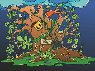 Illustration design illustration
