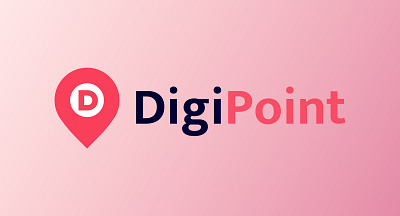 DigiPoint Logo animation art brand branding character clean design flat graphic design icon identity illustration illustrator logo minimal sketch ui ux web website