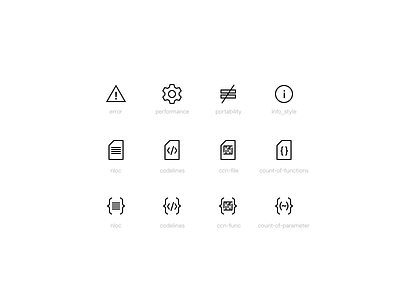 Quality Gate Icons evaluation icons quality gate software ui