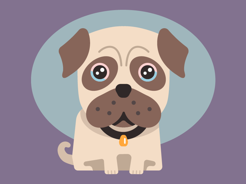 We Can Take a Hint after effects animated gif animation dog illustration loop sad vector