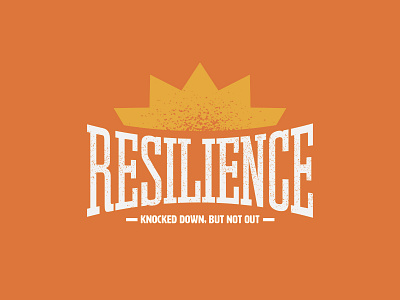 Resilience Logo boxing logo resilience saddleback