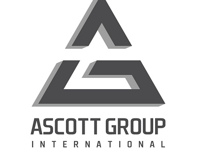 Ascot Group banner branding design illustration logo ui vector