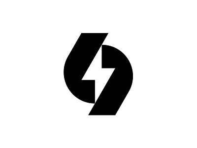 S + ⚡ electricity logo logodesign s slettermatk slogo spark symbol