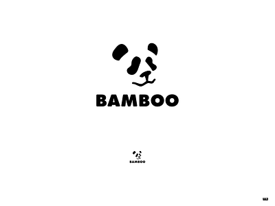 Daily Logo Challenge 03/50: Bamboo affinity designer bamboo dailylogochallange dailylogochallenge design logo logo design panda