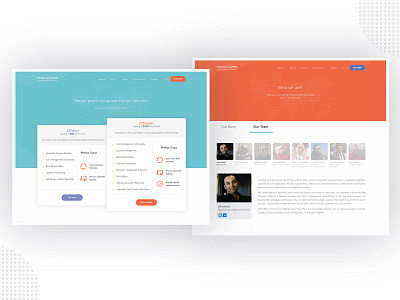Pricing and Team Page Option fintech pricing cards pricing page team page web web design website