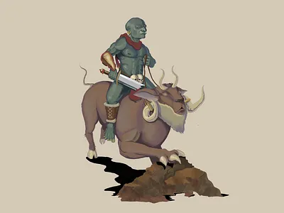 Borsk fantasy art goblin illustration