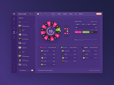 Roulette Web Ui