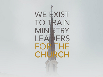 For the Church Steeple church for the church pastor steeple typography