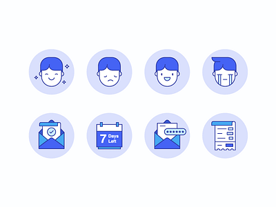 Dual Tone Icon Design flat flat icon flat illustration illustration vector