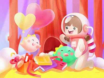 Illustration Practice girl illustration