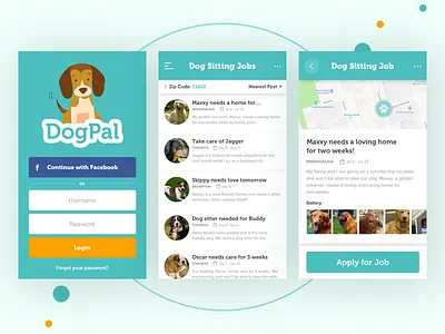 Dog Sitting Marketplace App app design app ui app ui design design dog app mobile app mobile app design mobile app development mobile ui mobile ui design ui ui design uidesign user interface ux design ux ui ux ui design web app design