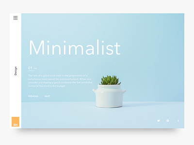 Minimal Design designapp minimal uidesign web