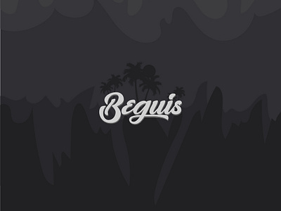 Beguis branding design flat illustration illustrator lettering logo minimal type typography vector