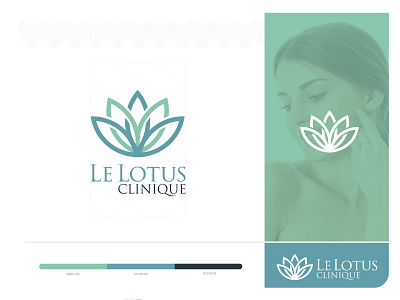 Le Lotus Clinique Branding beauty brand agency brand designer brand identity branding branding color clinic clinique color scheme design fitness care graphic design illustration lelotus lelotusclinique lettering logo logodesign logotype vector