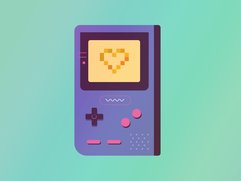 gameboy color game boy love pixel