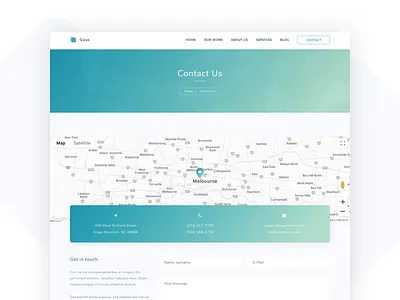 Gaus - Mobile App Development Agency Template agency app corporate creative creative agency html5 landing mobile app modern design parallax portfolio saas