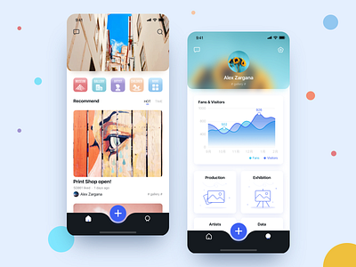 Art App app art branding design ui