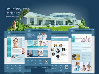 Medical Beauty Brand Website医疗美容网站设计 hospital website medical medical cosmetology web web design 医疗网站设计 医疗美容网站 医院网站设计 网站设计