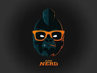 Alpha Nerd Logo