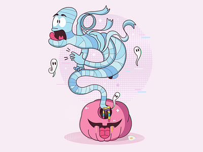 Genie Illustration cartoon character design design digital drawing graphic design illustration art vector