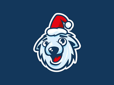 Pucky The Polar Bear hockey ice hockey illustration logo logos sports sports branding sports logo vector