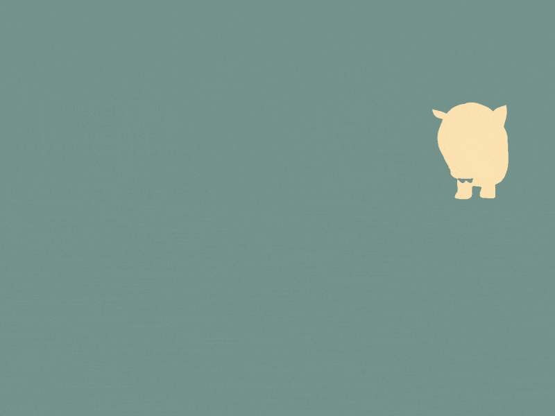 Les Papillons Du Lapin _ Logo Animation 2d after effects animation bowtie bunny character flat logo logo animation motion graphic rabbit