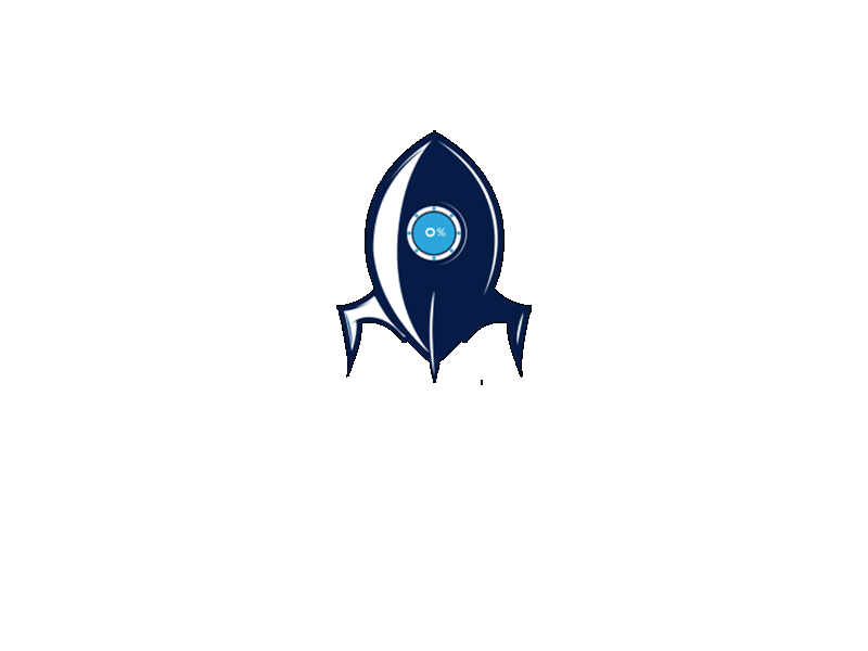 Rocket Loading Icon animation design art artist design gif gif animated gif art loading animation loading icon