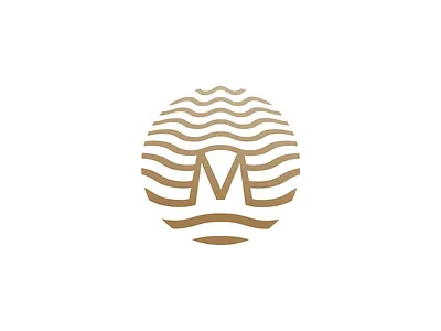 Mirada Hotels | Logo, Original branding corporate design hotel identity illustration logo sea wave