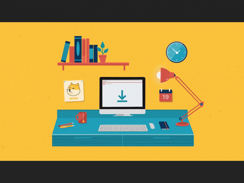 Slice of Reel 2d after affects animation animation 2d design illustration motion vector