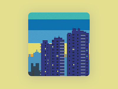 City city digital drawing drawing dribbble shot dribbbleshot illustration