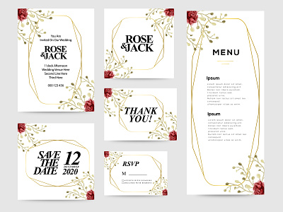 Modern Wedding Invitations cards floral frame invitations modern wedding cards watercolor brushes watercolor frames watercolor wedding cards wedding wedding cards wedding invitations