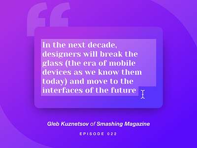 Design Standup: Episode 0️⃣2️⃣2️⃣ app appdesign design designer designinspiration designstanduppodcast digitaldesign graphicdesign interaction interface motion podcast tech uiux userexperience ux uxdesign voicedesign webdesign websitedesigner