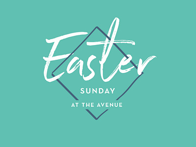 Easter church church branding easter lent