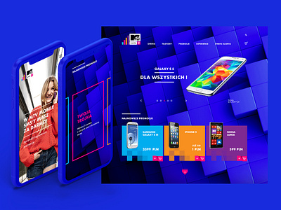 MTV Mobile - 2014 project blue device flat mobile mtv pixel poland roxx shop smartphone steem t mobile ui ux