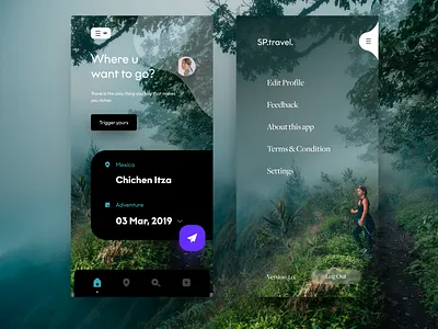 homescreen exploration branding design dribbbble green green app icon illustration ios iphone liquid mobile nice100 ps she space sudhan typography ux vector wonder