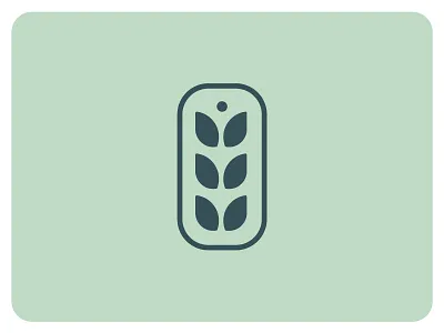 Wheat brand brand mark branding chain clean logo logomark logomarks mark modern outline simple wheat