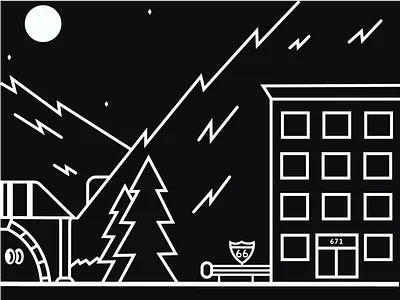 Nostalgic State digital art illustration line art nature design nostalgic throwback vector vector art