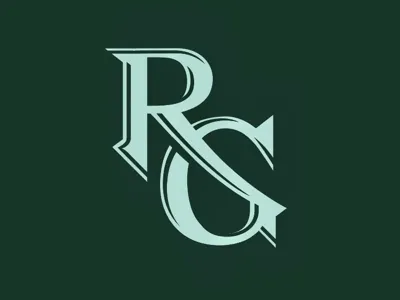 Monogram heraldry letterforms ligature monogram typography visual identity wordmark